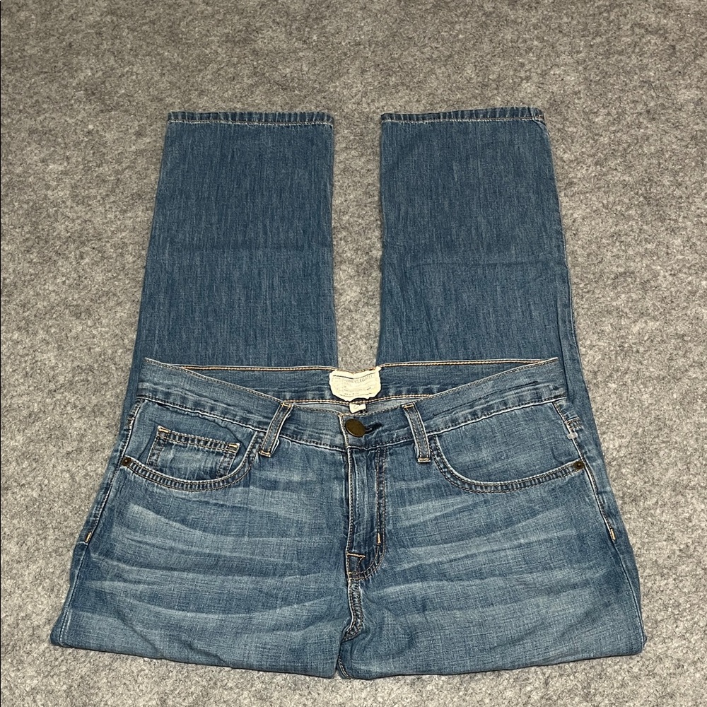 Women’s Current/Elliott Lightweight Boyfriend Cropped Style Jeans